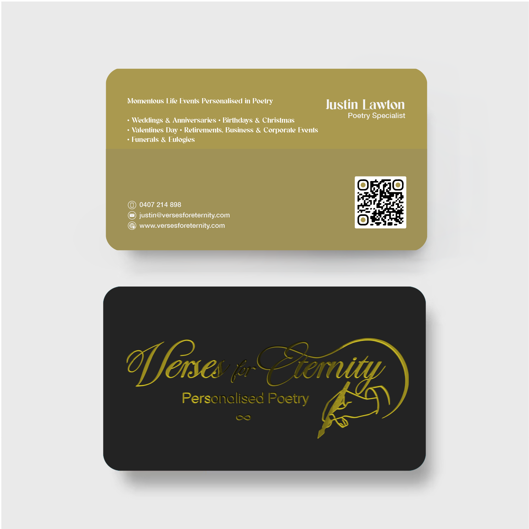 Visitenkarten-Design von Isu-D für Manage My Office | Design #33989612