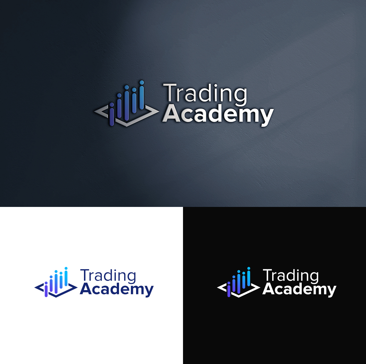 Logo Design by BehindSymbols for Online Trading Academy | Design #34088774