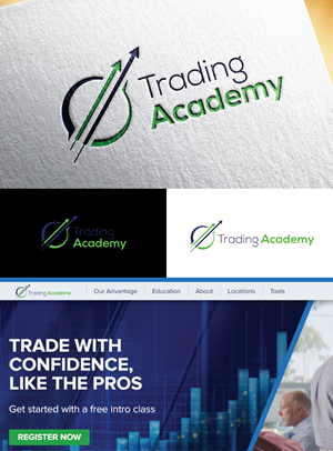 Logo Design by step forward 2 for Online Trading Academy | Design: #33991780