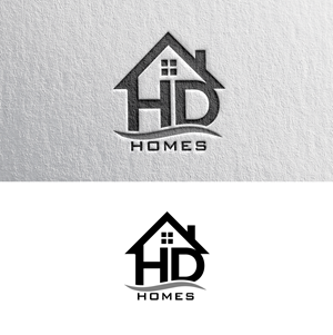 Logo Design by Rickyy for HD construction & excavation  | Design: #34027896