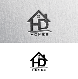 Logo Design by Rickyy for HD construction & excavation  | Design: #34027897