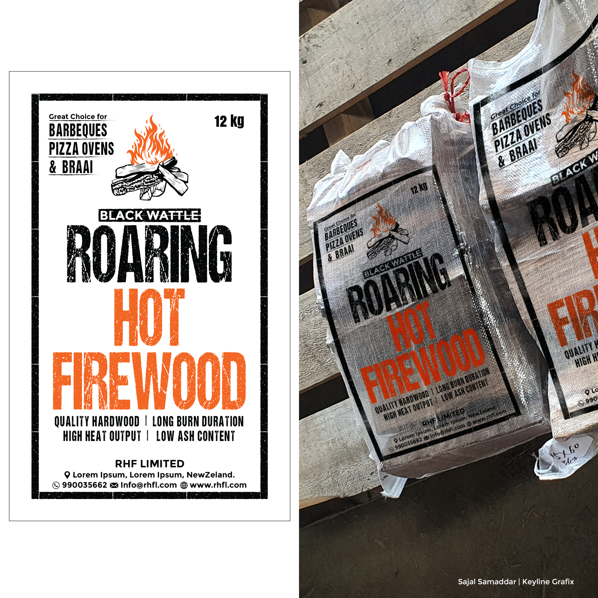 Diseño de Etiqueta por Sajal Samaddar para RHF Limited | Diseño #34003048
