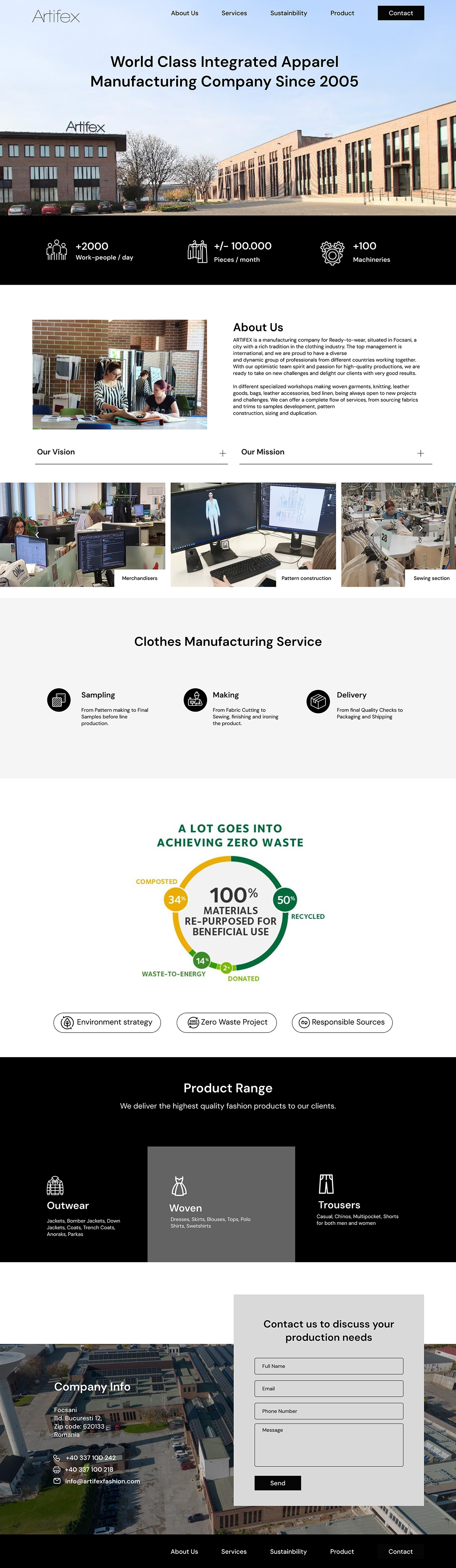Web Design by DeriMH for ARTIFEX | Design: #34015723