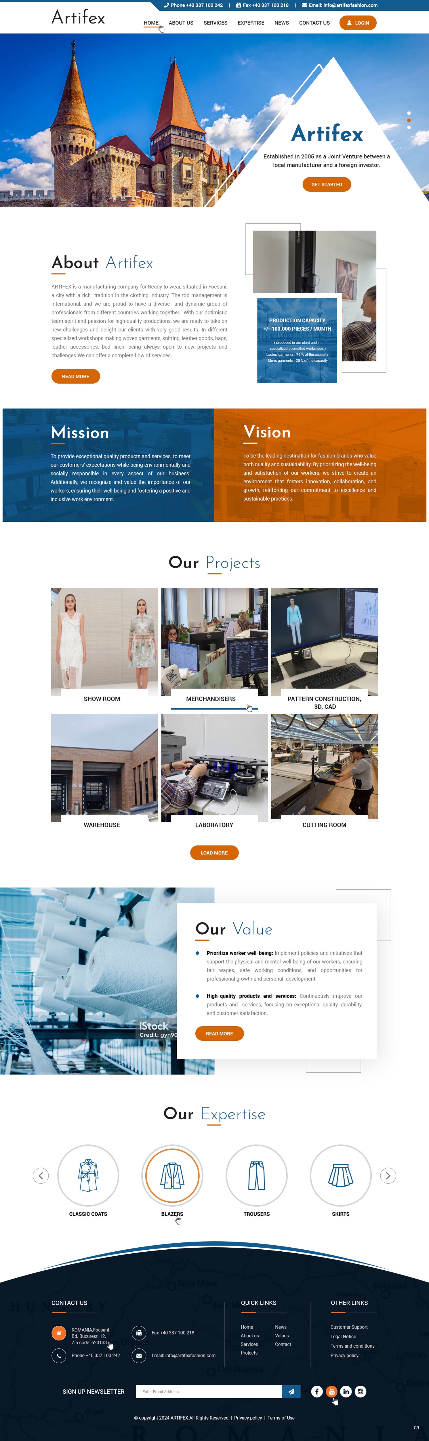 Web Design by pb for ARTIFEX | Design #34004515
