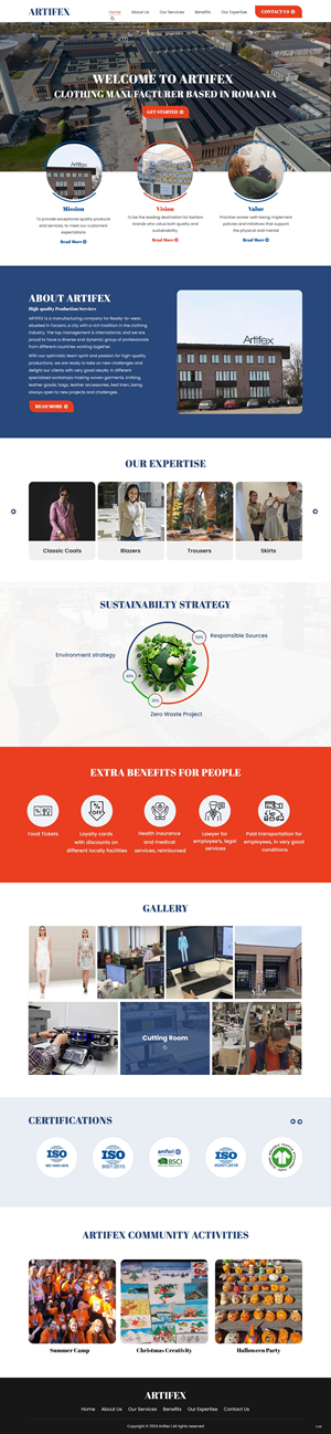 Web Design by pb for ARTIFEX | Design: #34004516