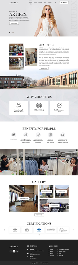 Web Design by pb for ARTIFEX | Design: #34004518
