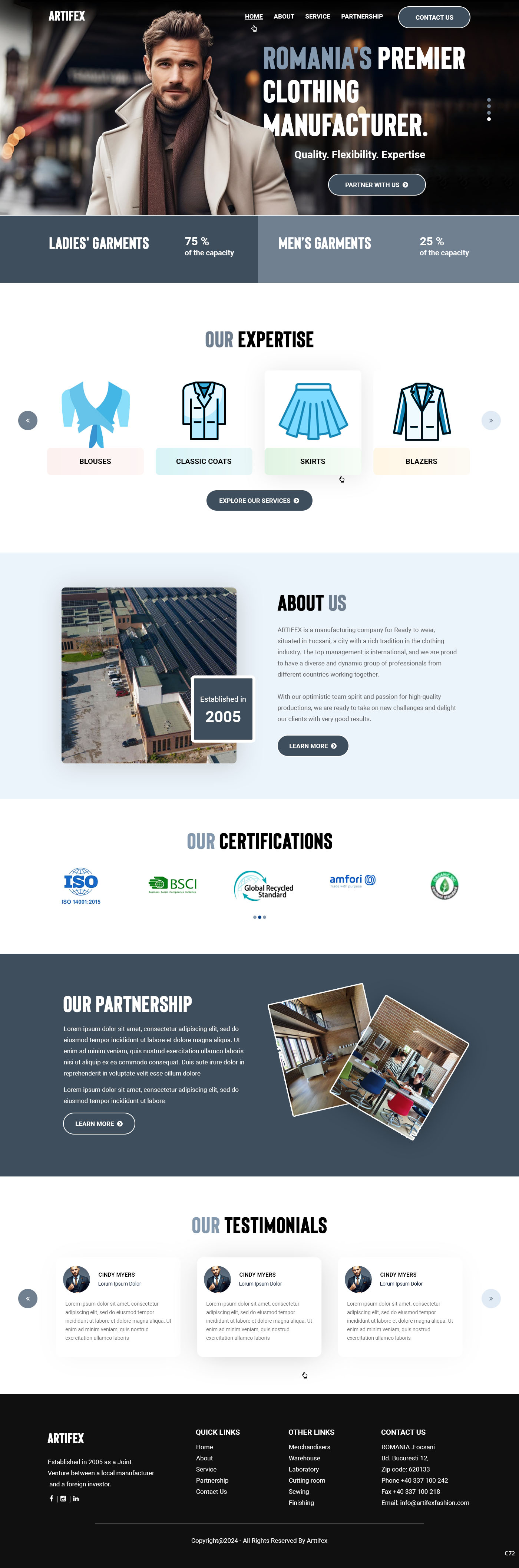 Web Design by pb for ARTIFEX | Design #34004523