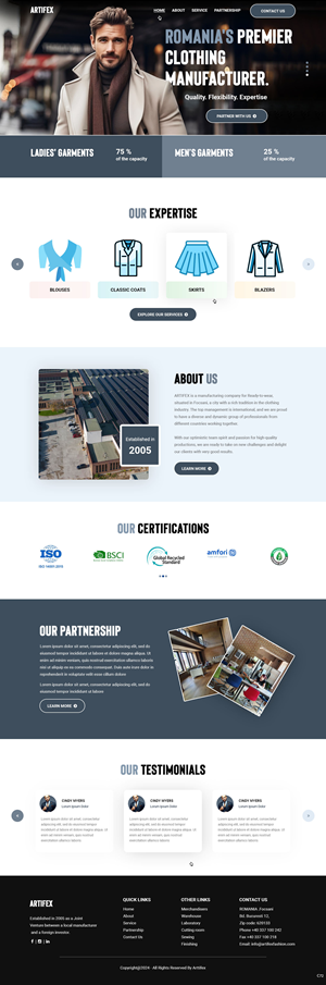 Web Design by pb for ARTIFEX | Design: #34004523