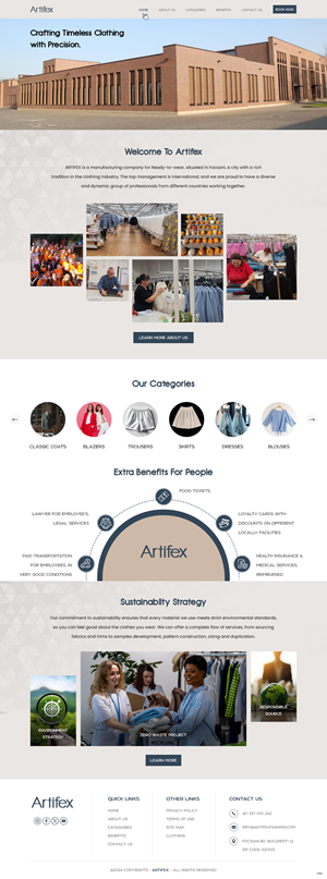 Web Design by pb for ARTIFEX | Design: #34004527