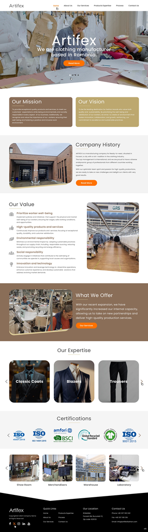 Web Design by pb for ARTIFEX | Design: #34004540
