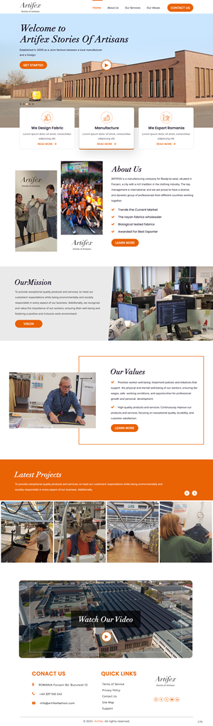 Web Design by pb for ARTIFEX | Design: #34004541