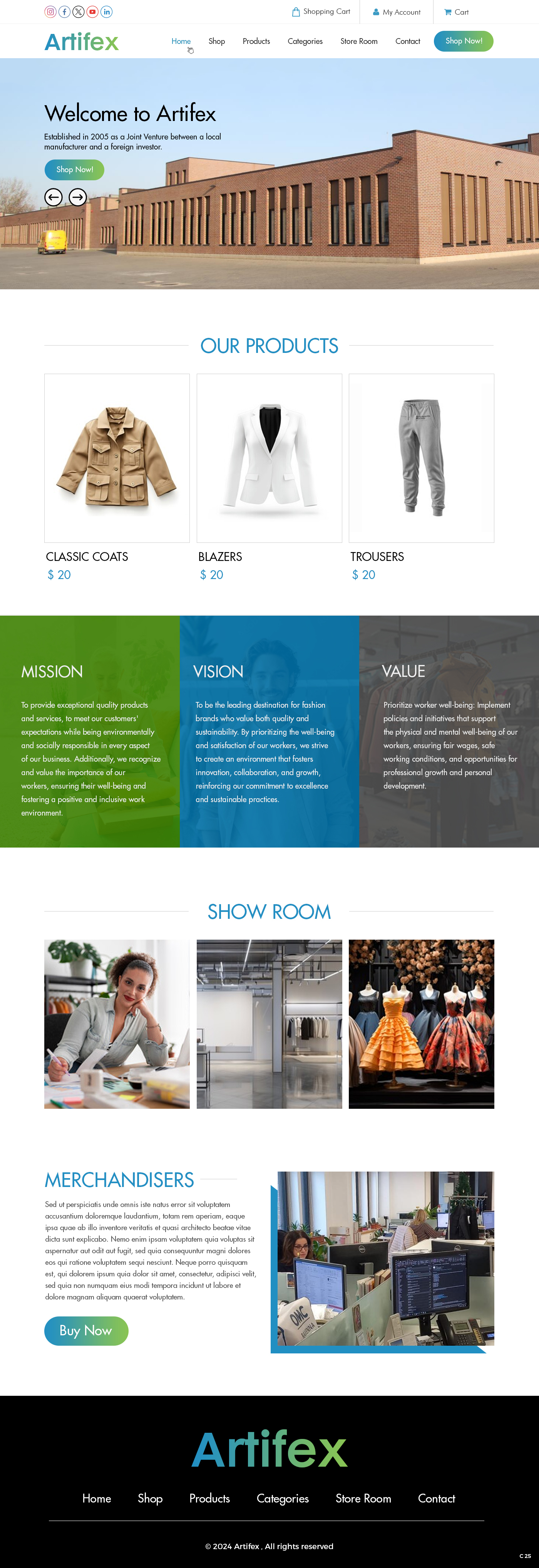 Web Design by pb for ARTIFEX | Design #34011991