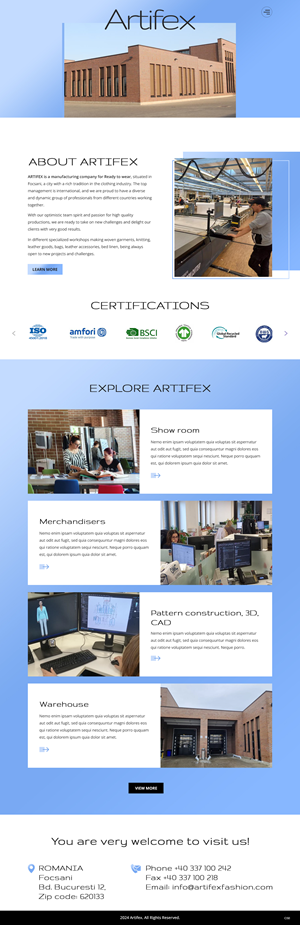 Web Design by pb for ARTIFEX | Design: #34011995