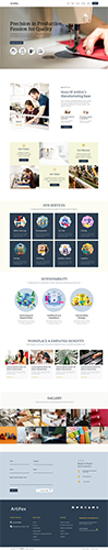 Web Design by lemosys infotech for ARTIFEX | Design #34025583