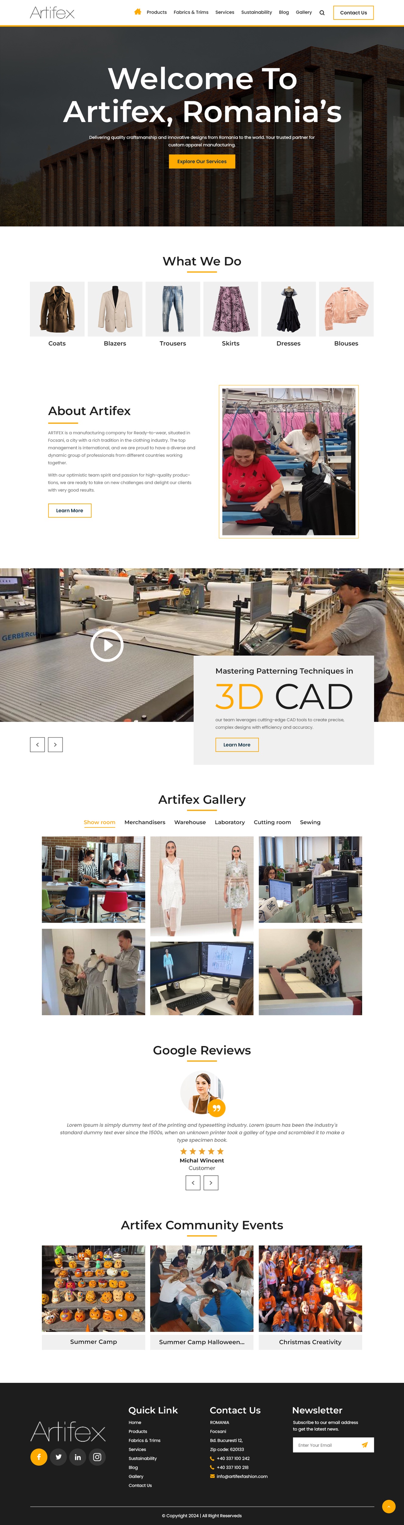 Diseño Web por nzdesigners para ARTIFEX | Diseño #34035785