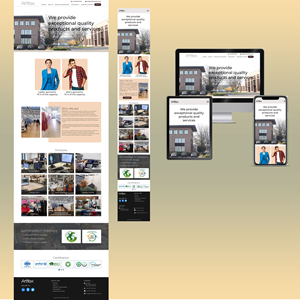 Web Design by Tanvir for ARTIFEX | Design: #34008557