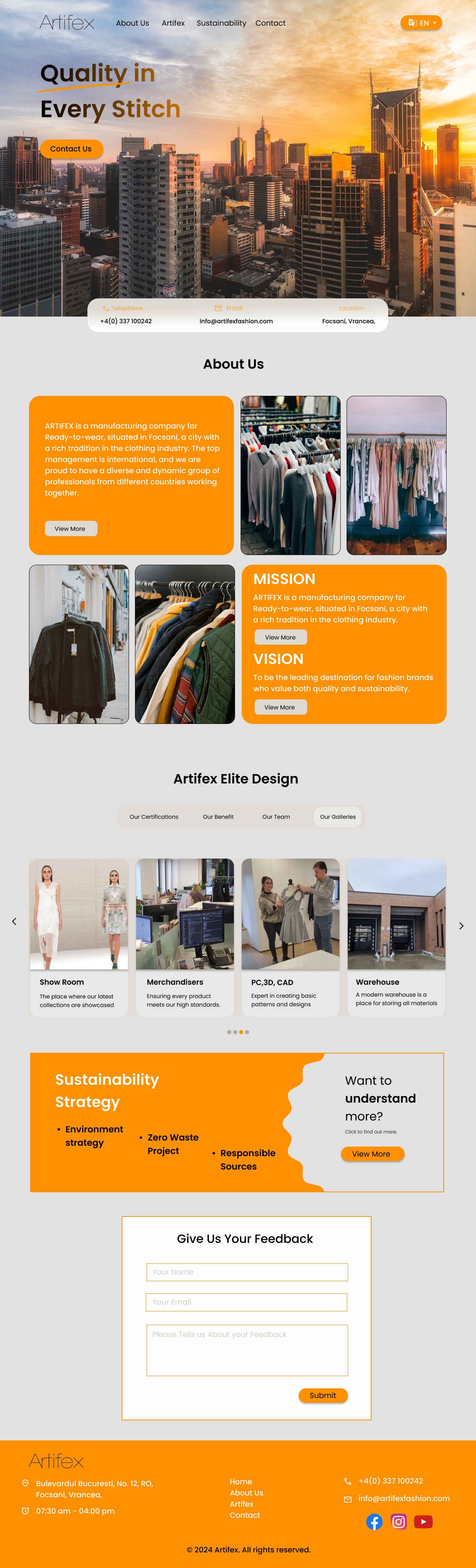 Web Design by Taufik H for ARTIFEX | Design #34049058