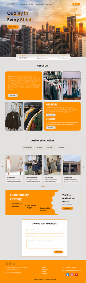 Web Design by Taufik H for ARTIFEX | Design: #34049058