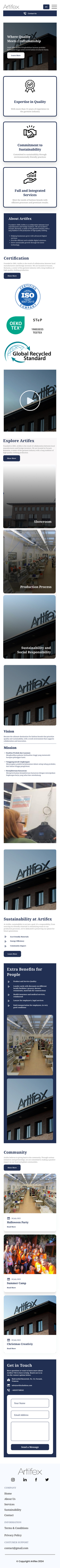 Web Design by Taufik H for ARTIFEX | Design: #34049091