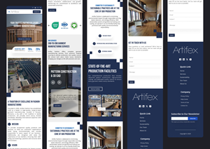 Web Design by Taufik H for ARTIFEX | Design: #34051585