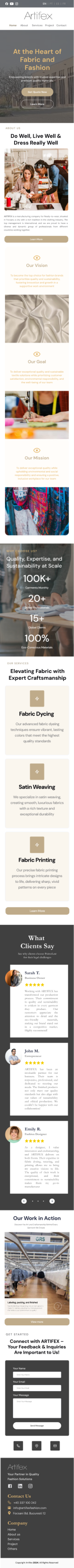 Web Design by Taufik H for ARTIFEX | Design: #34051650