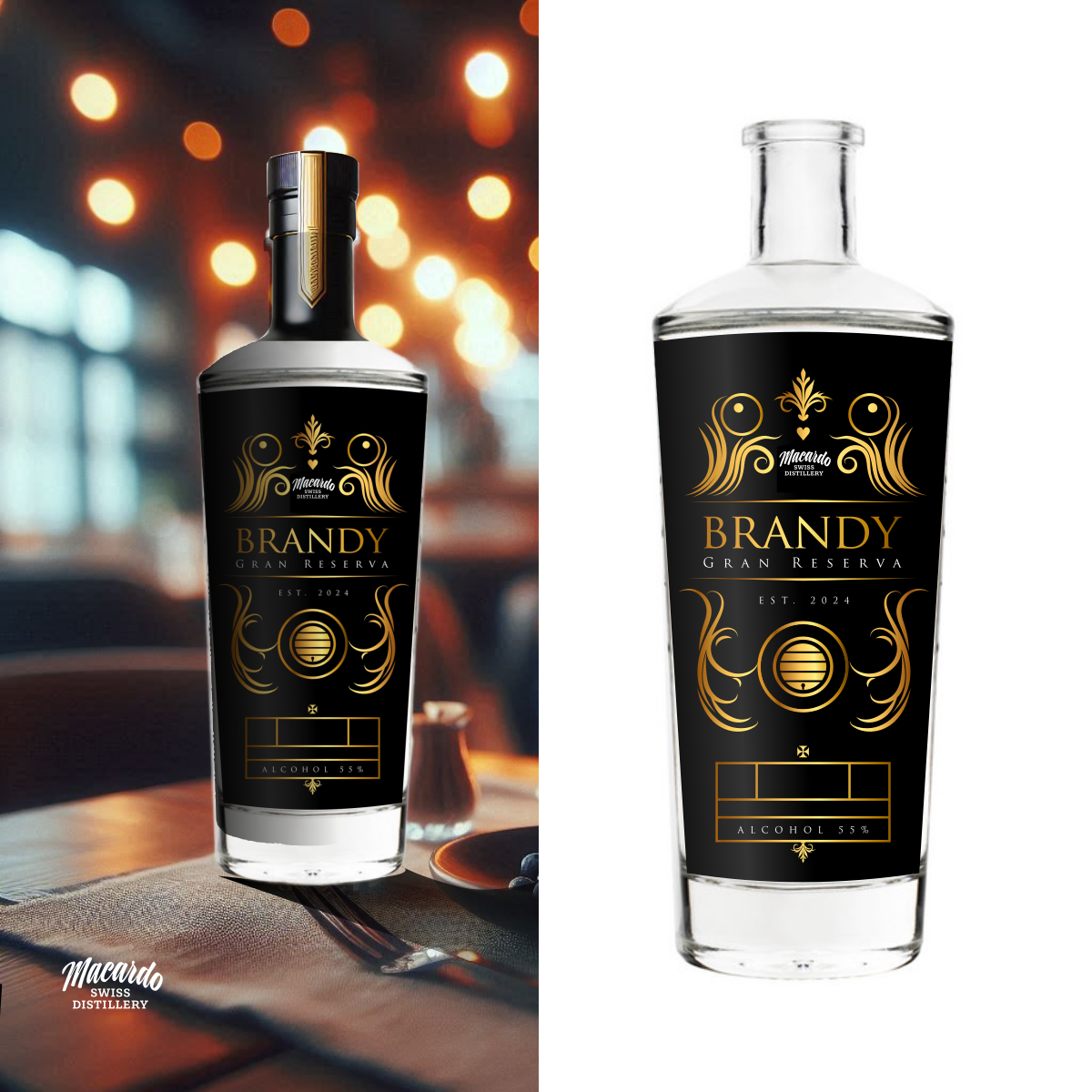 Diseño Gráfico por prascovic para Macardo Swiss Distillery | Diseño #34043224