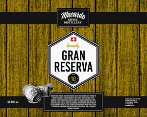 Diseño Gráfico por Ndembs para Macardo Swiss Distillery | Diseño: #34045629