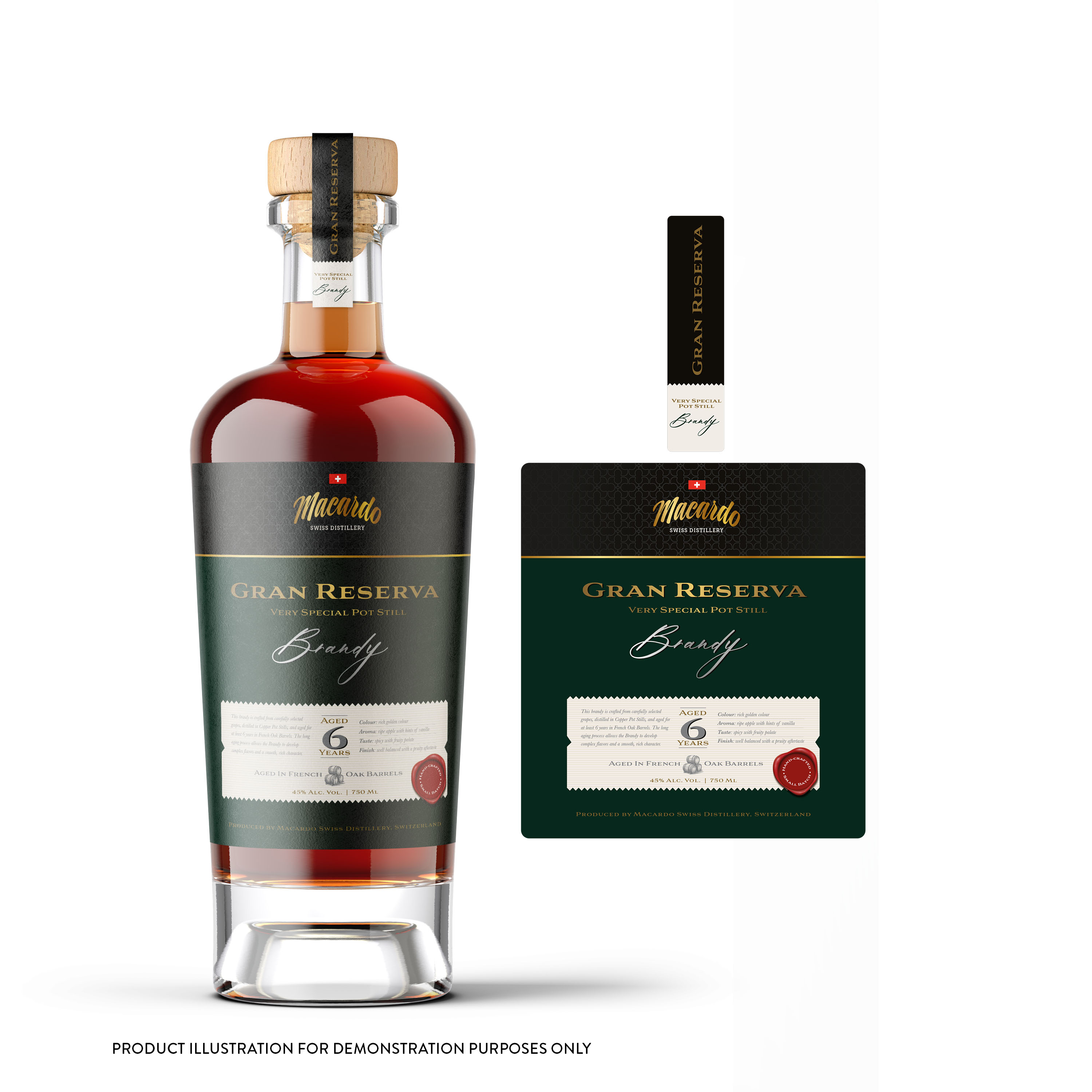 Design Graphique par Stuart-print&digital pour Macardo Swiss Distillery | Design #34025854