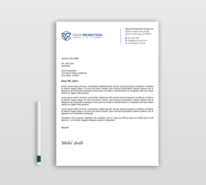 Stationery Design by Expert Bappy for this project | Design: #33998439