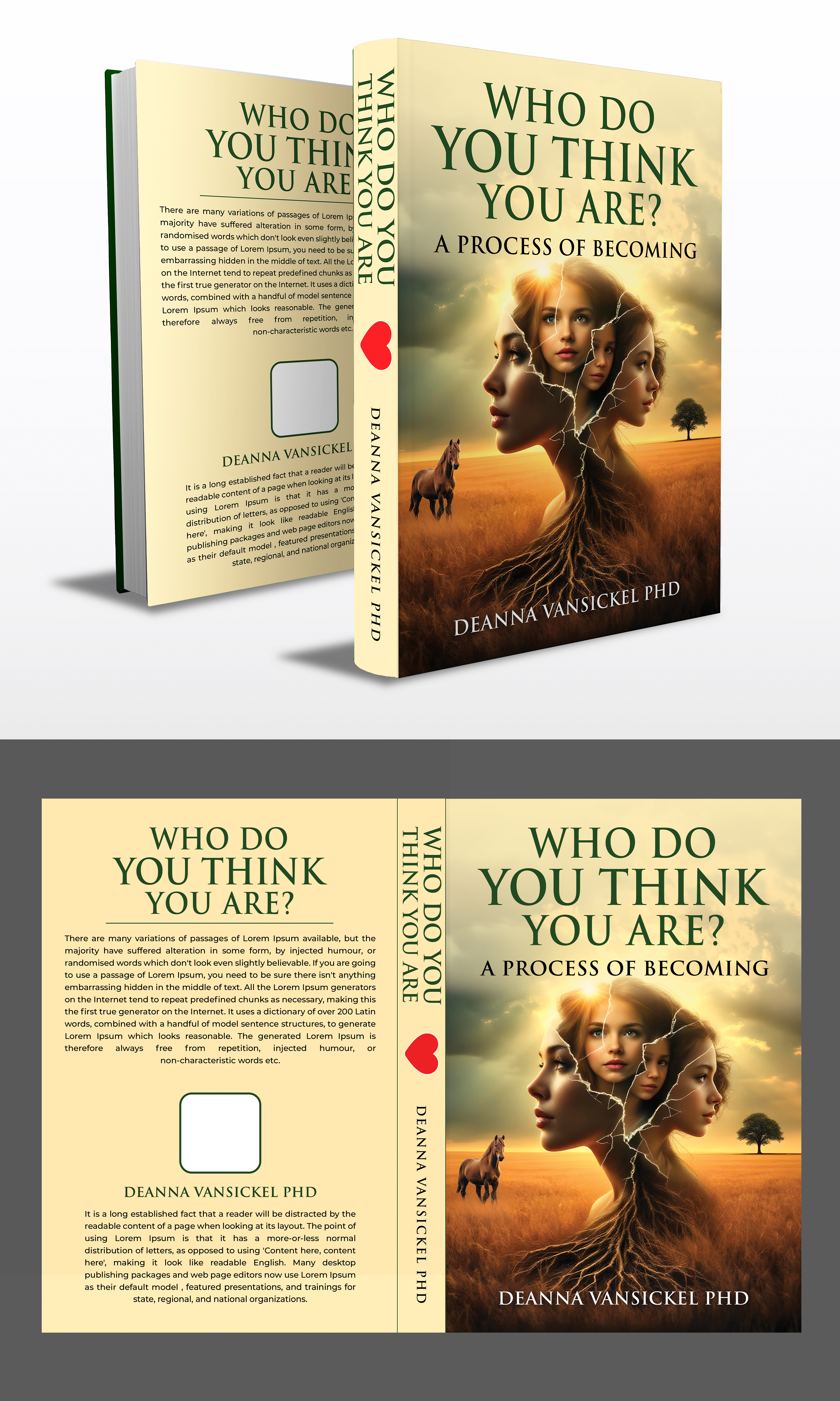 Book Cover Design by G T for TeOusia dba Dr. Dea | Design #34052269