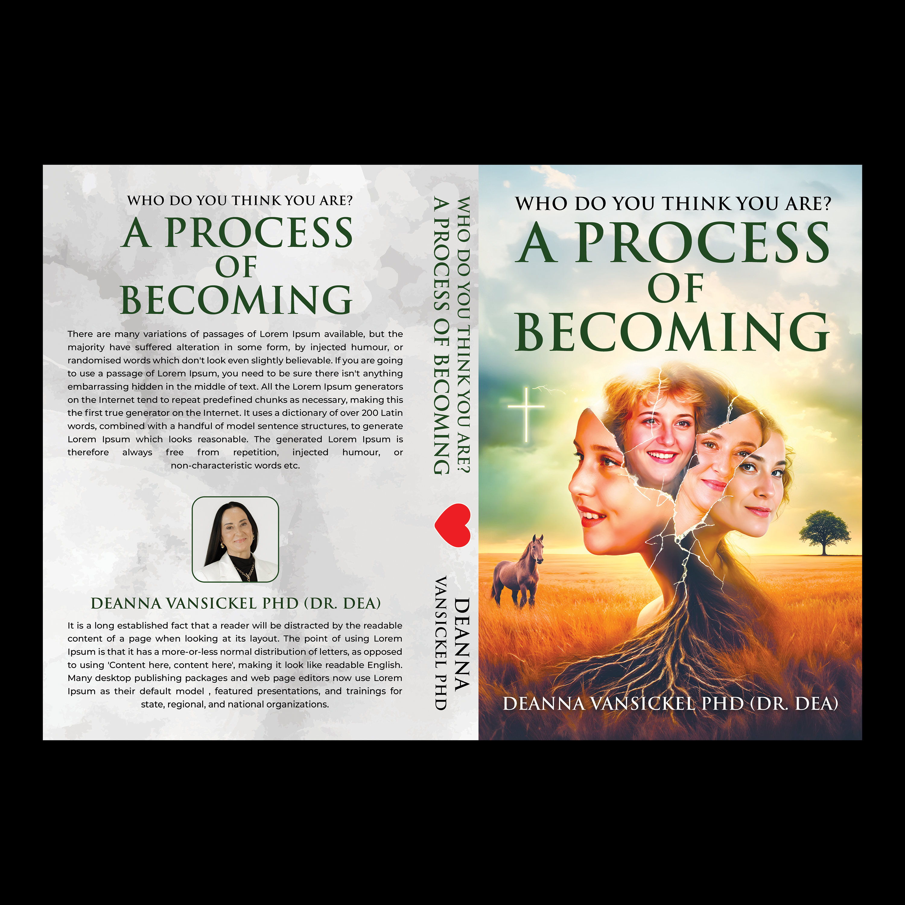 Book Cover Design by G T for TeOusia dba Dr. Dea | Design #34093093