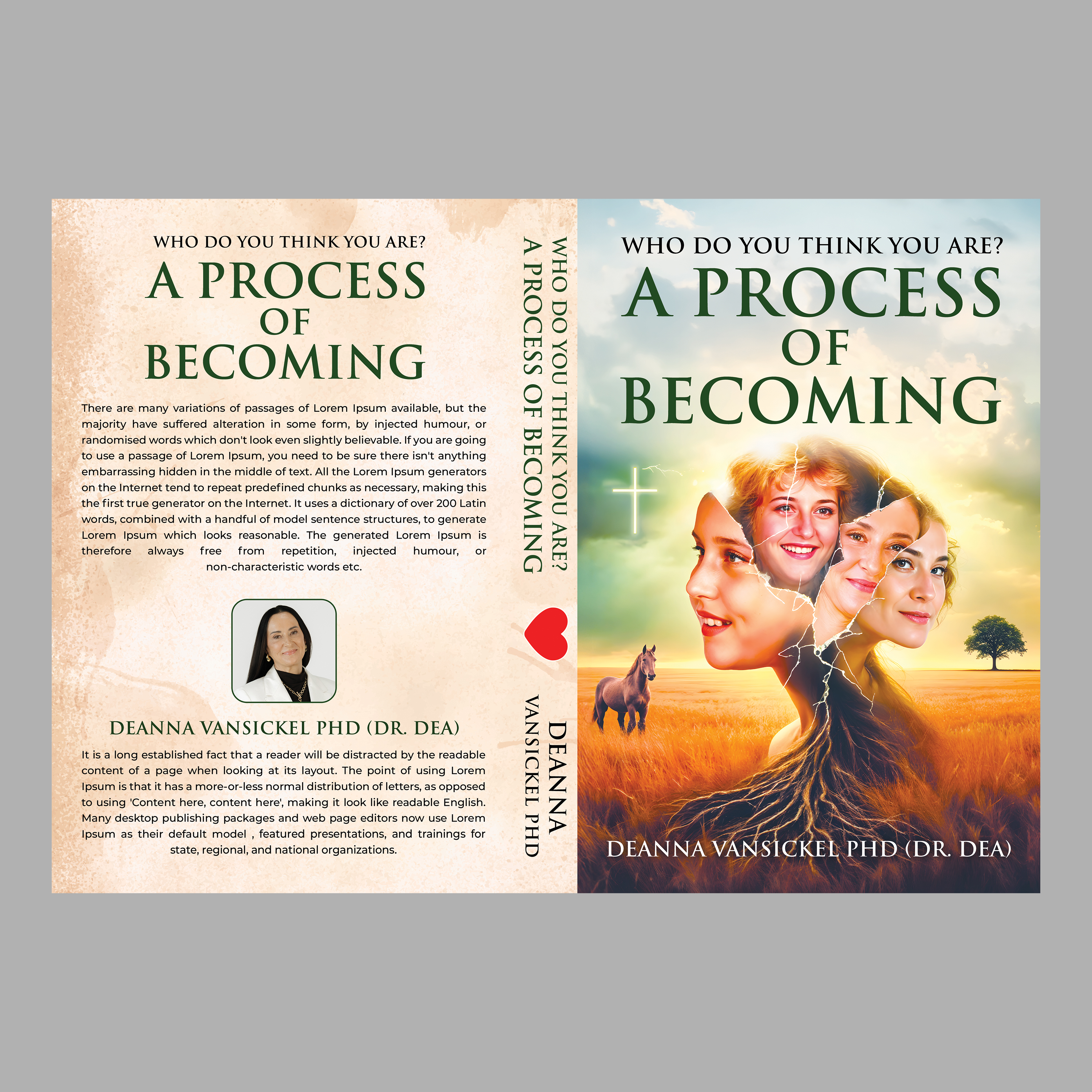 Book Cover Design by G T for TeOusia dba Dr. Dea | Design #34093113