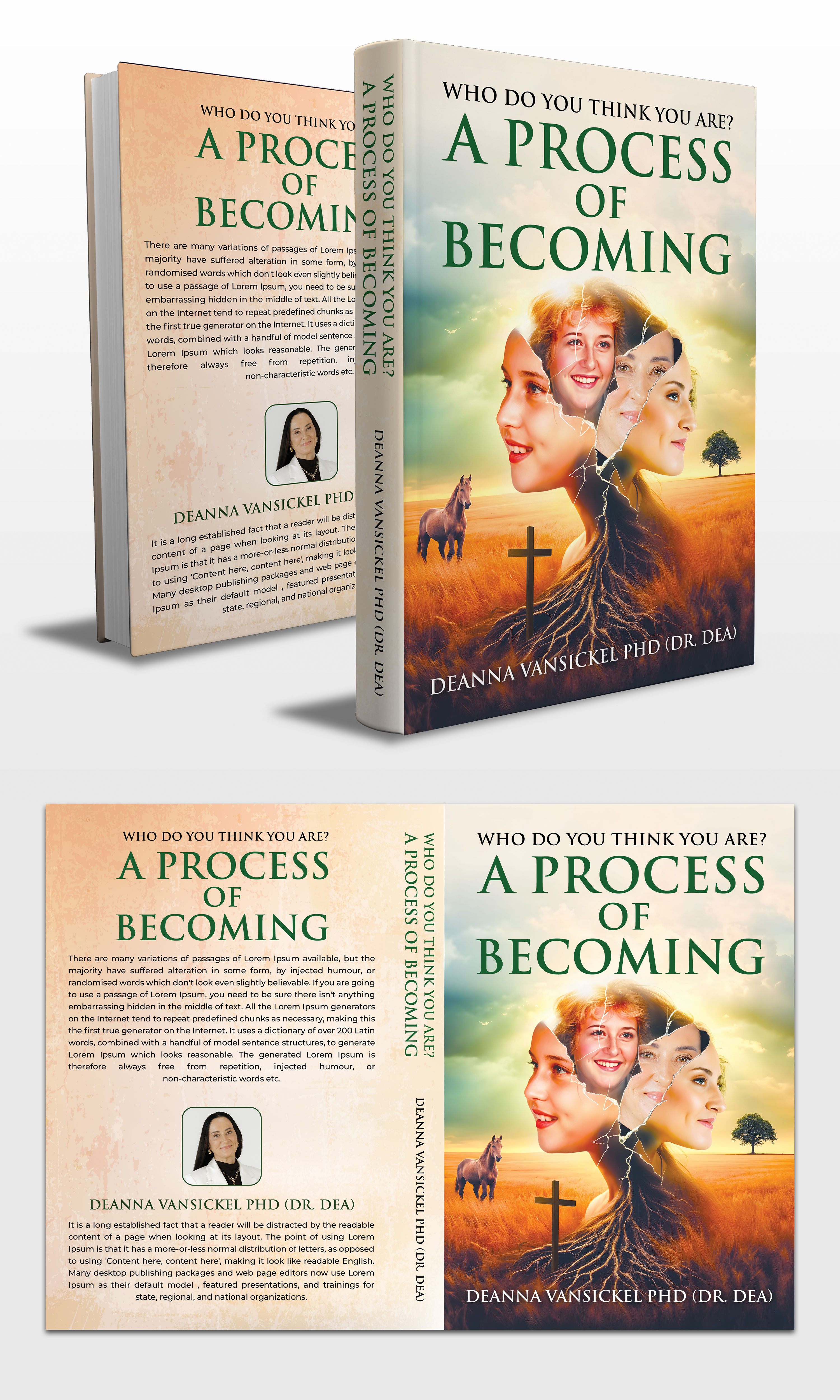 Book Cover Design by G T for TeOusia dba Dr. Dea | Design #34100644