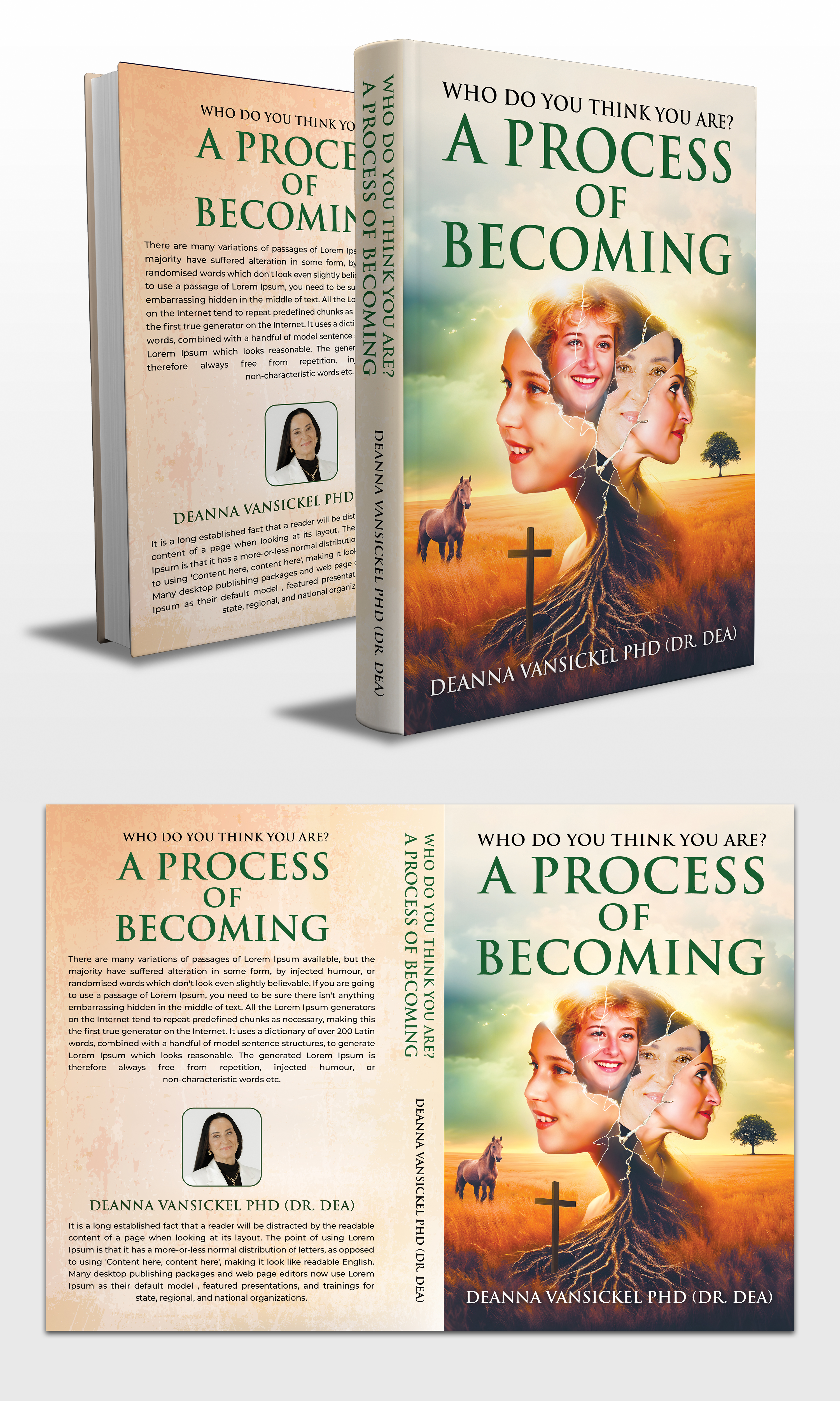 Book Cover Design by G T for TeOusia dba Dr. Dea | Design #34100660