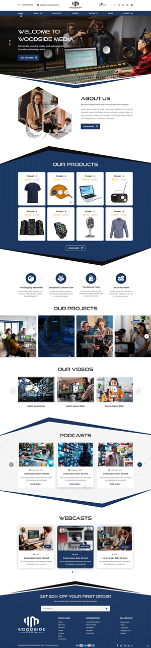 Web Design by pb for this project | Design: #34012049