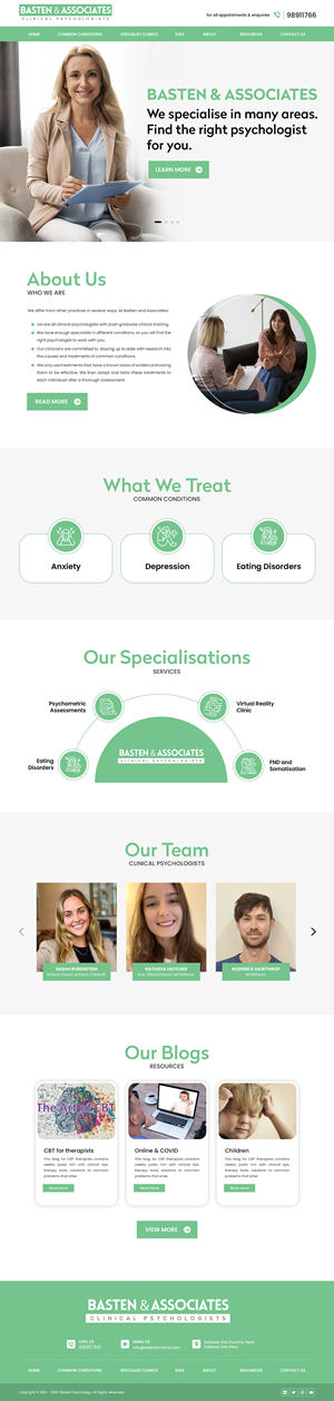 Web Design by Creations Box 2015 for Bias | Design: #34002378