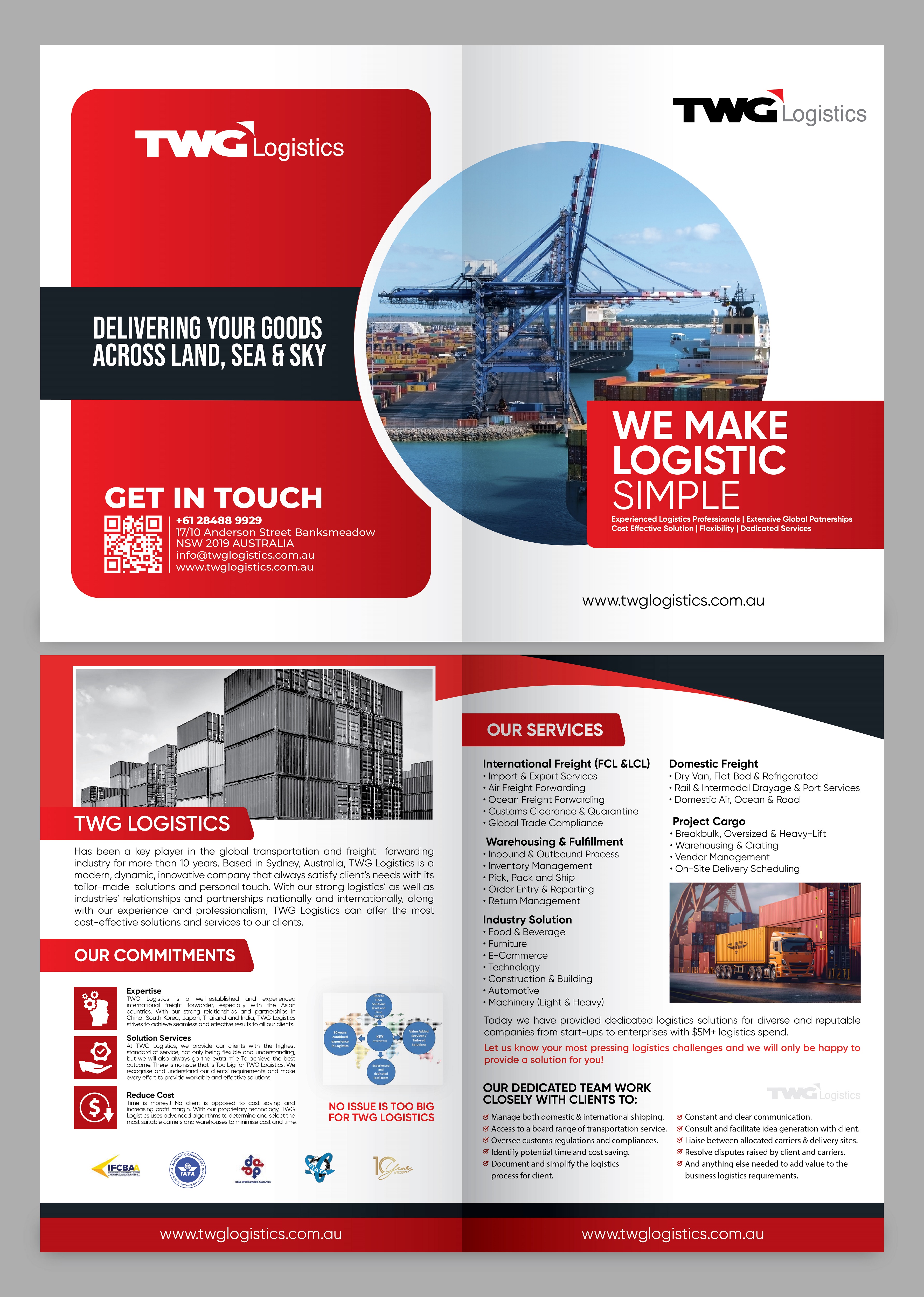 Brochure Design by 3Guys for this project | Design #34031275