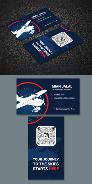 Business Card Design by BLUE WINGS