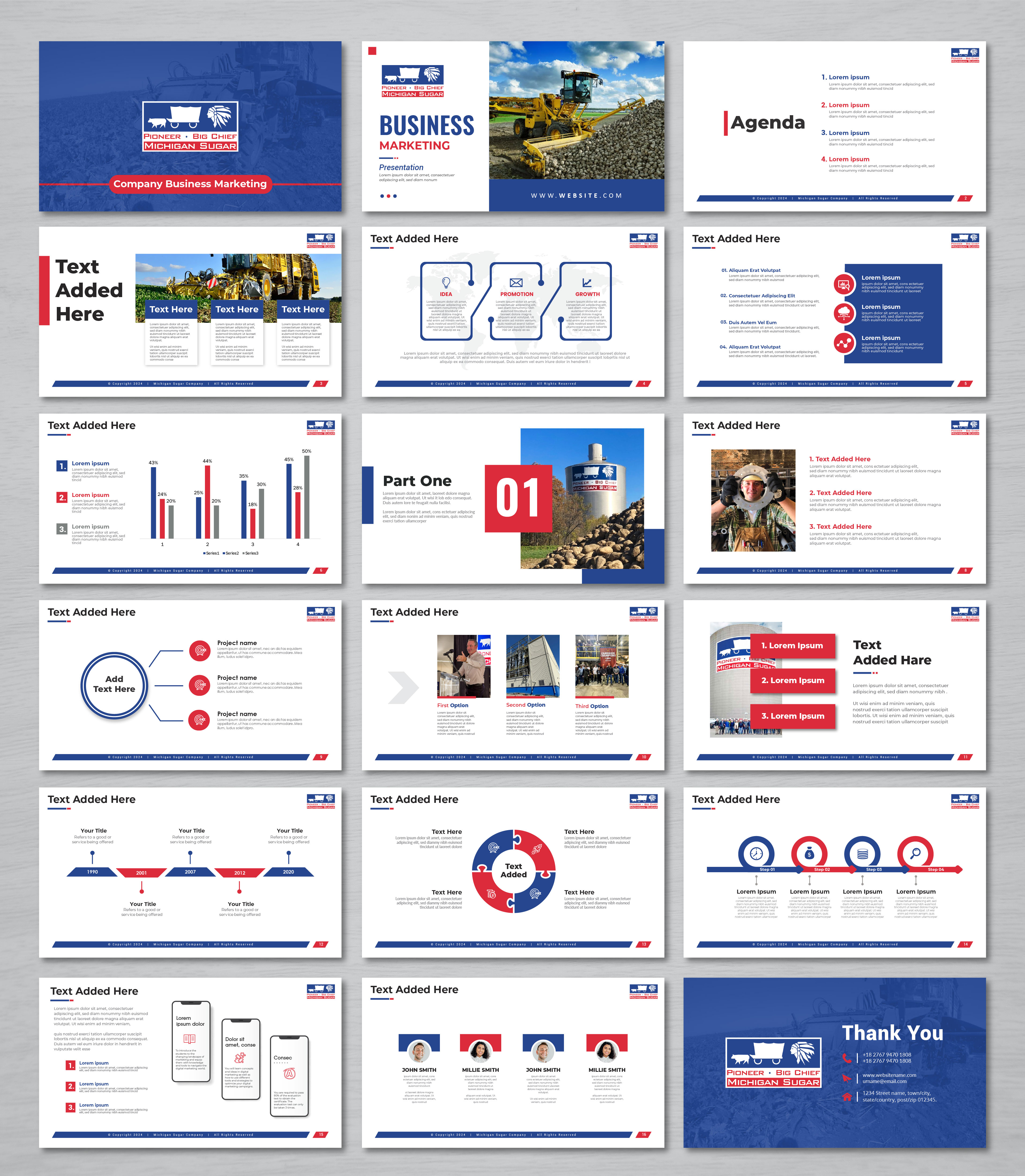 PowerPoint Design by artbitin for Michigan Sugar Company | Design #34016351