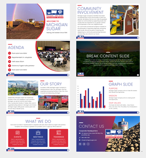 Diseño de PowerPoint por pb para Michigan Sugar Company | Diseño: #34030670