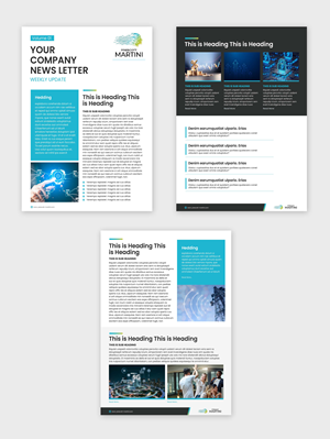 Newsletter Design by mscreations.lk