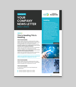 Newsletter Design by mscreations.lk for this project | Design: #34008684