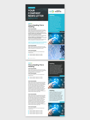 Newsletter Design by mscreations.lk for this project | Design: #34008685