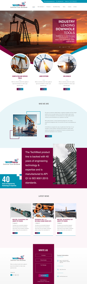 Web Design by Hussan for Syncom Consulting Inc. | Design #34046214