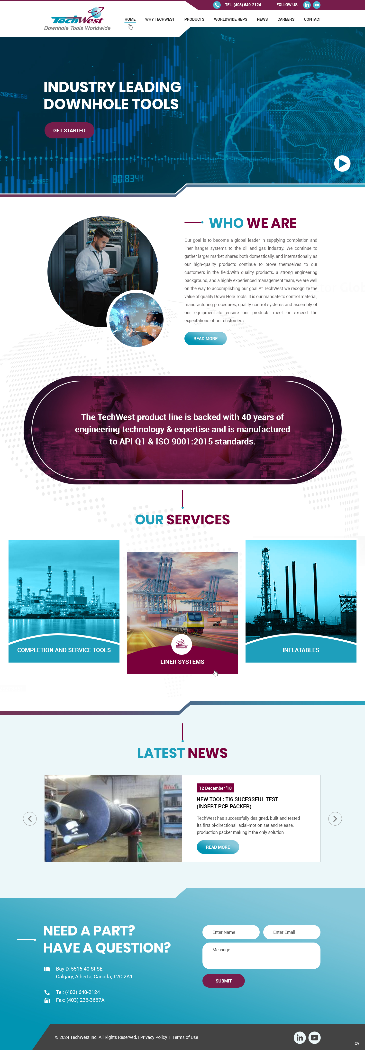 Web Design by pb for Syncom Consulting Inc. | Design #34018798