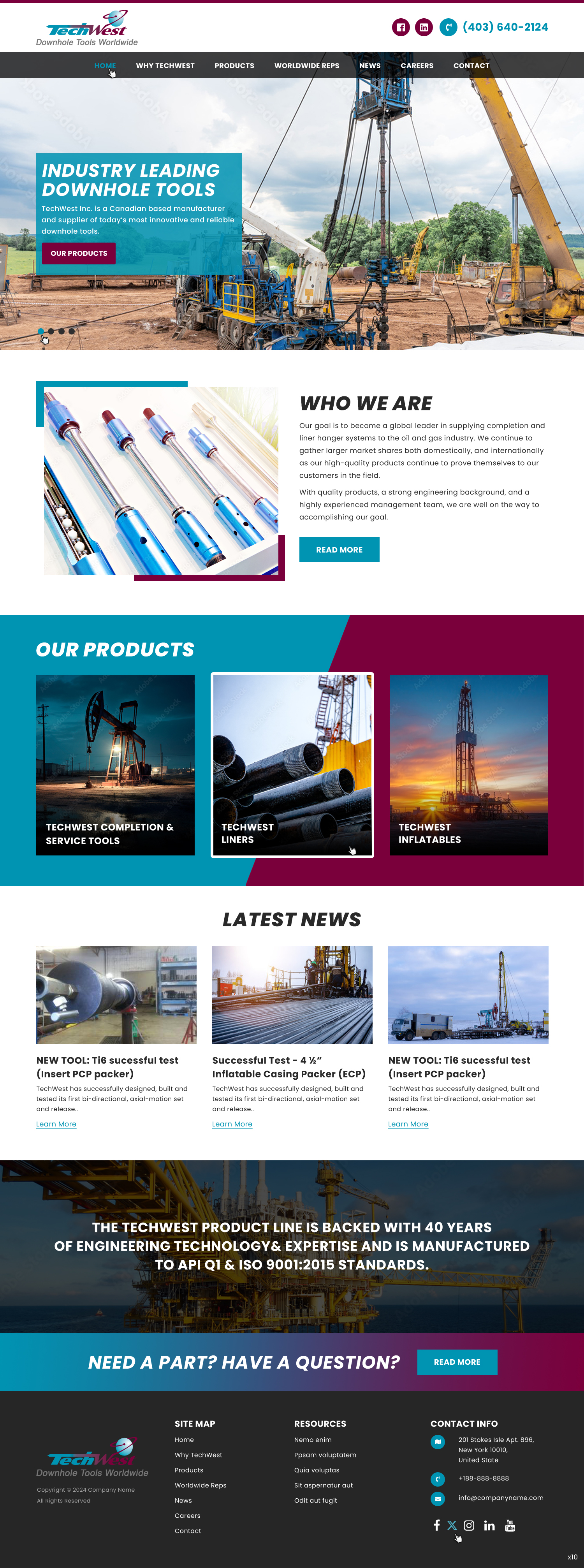 Web Design by pb for Syncom Consulting Inc. | Design #34018809