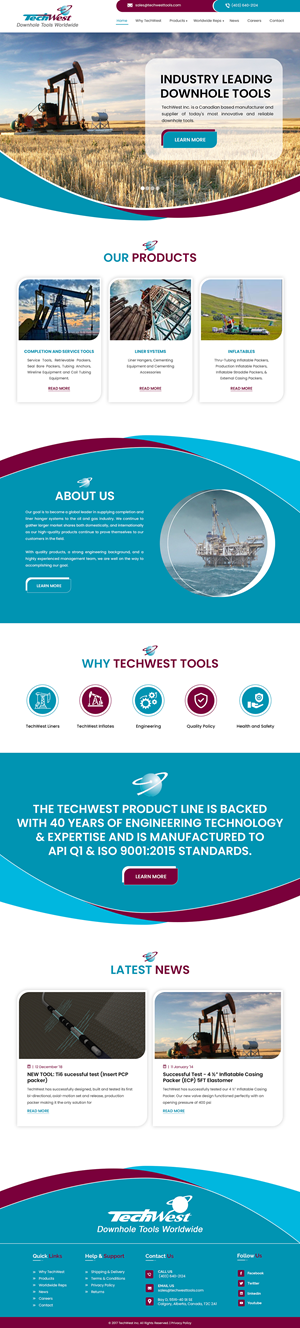 Web Design by Creations Box 2015 for Syncom Consulting Inc. | Design #34008846