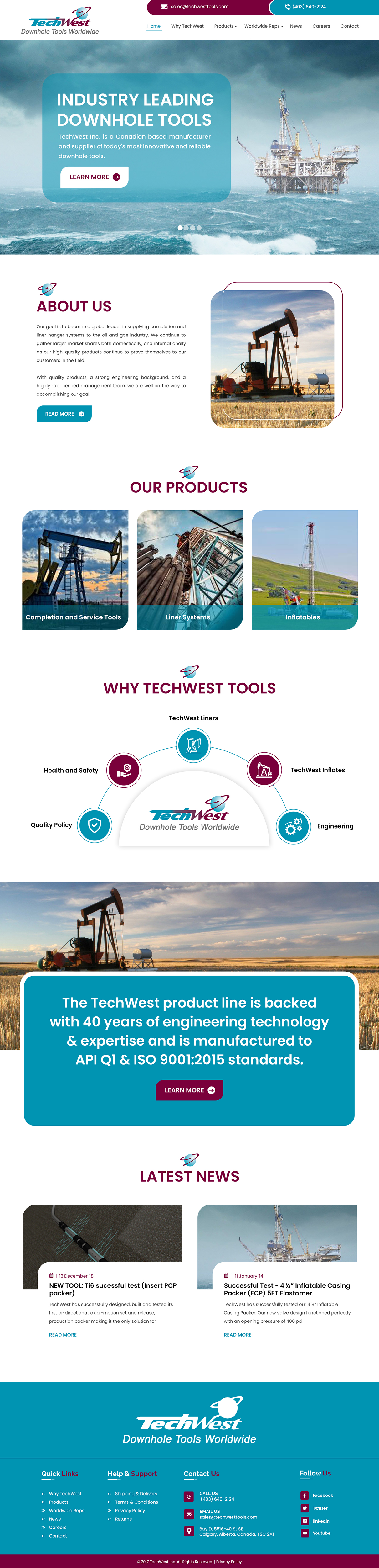 Web Design by Creations Box 2015 for Syncom Consulting Inc. | Design #34010165