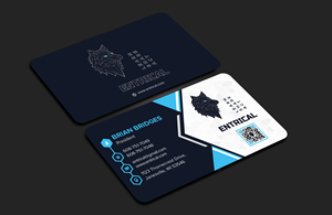 Design de Carte de Visite par sadikul islam pour Entrical, LLC | Design : #34014450