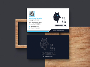 Design de Carte de Visite par sadikul islam pour Entrical, LLC | Design : #34014526